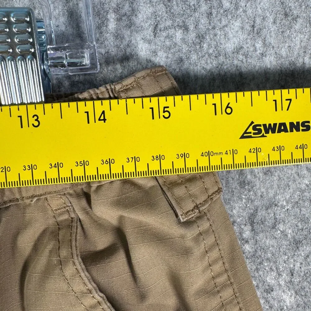 5.11 Tactical Shorts Mens Size 32 Brown Cargo Pockets Rip Stop 9 Inch Inseam